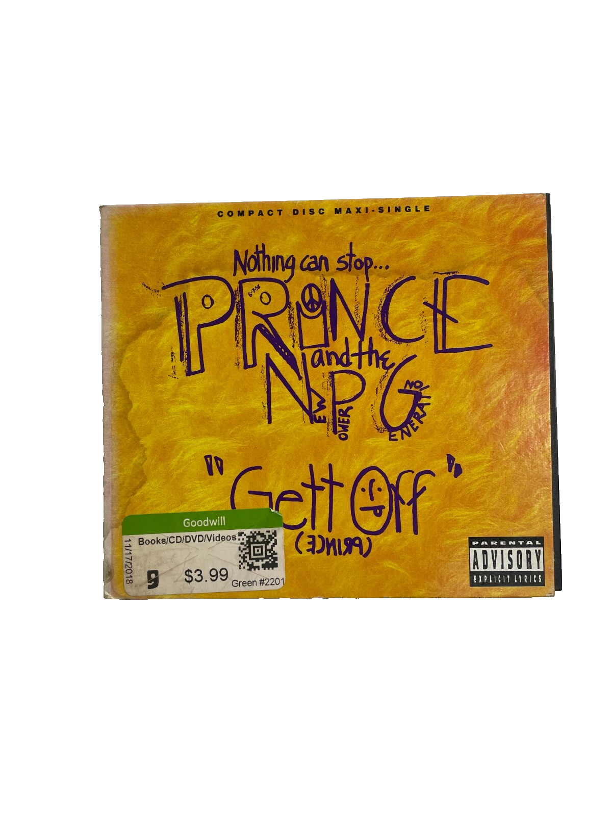 Nothing Can Stop Prince and The New Power Generation Gett Off Prince CD#6