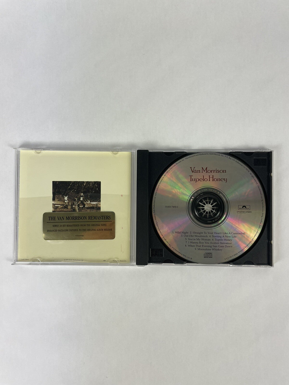 Van Morrison - Tupelo Honey CD Canadian Import (1997).      #6