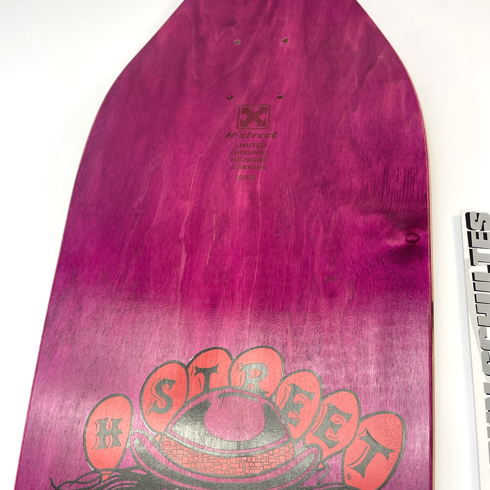 John Schultes A Series Clown H-Street Skateboard Deck Limited Edition #16 of 136