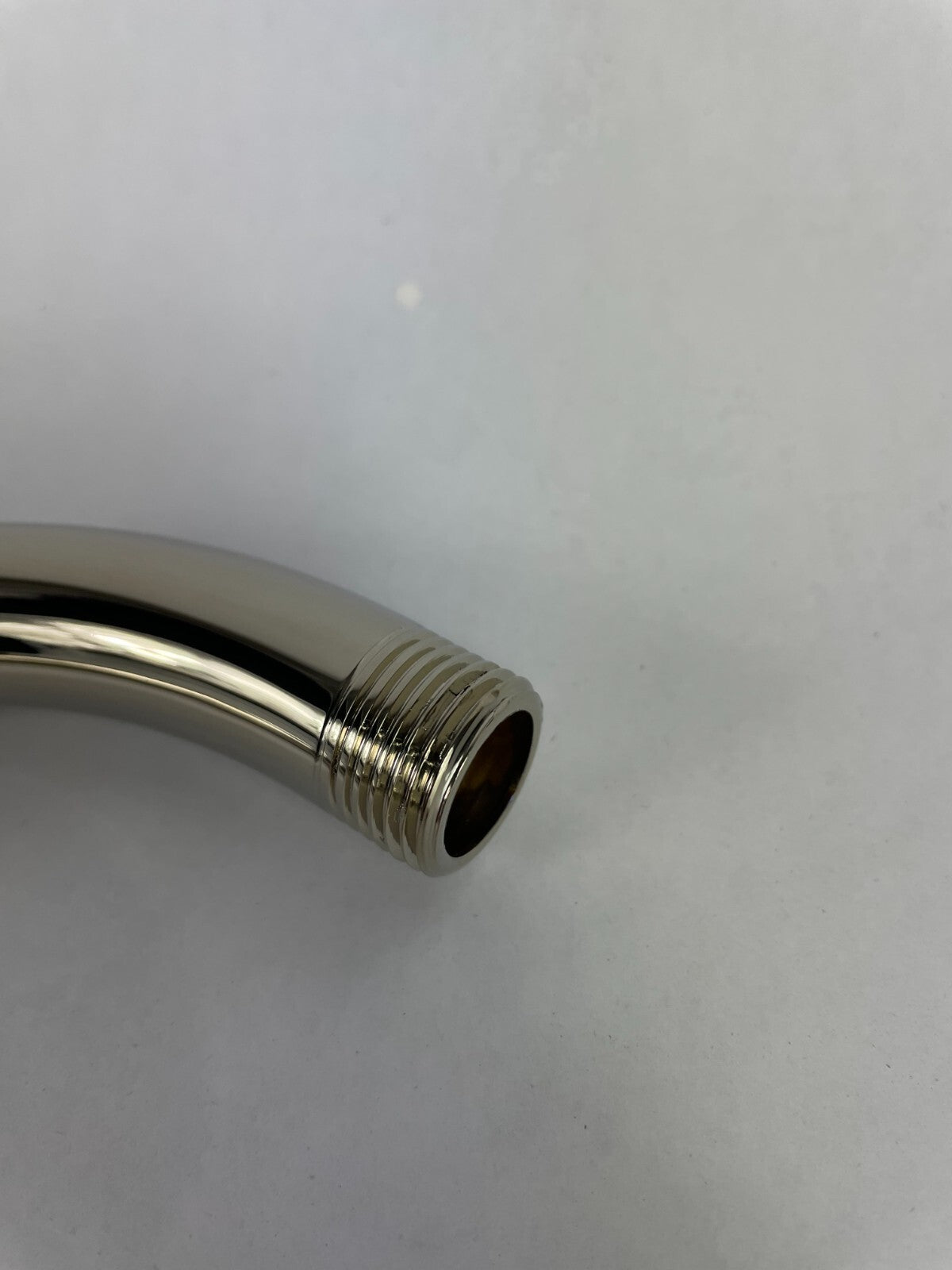 Brizo RP70909PN 10 inch polished nickel wall mount shower arm with flange