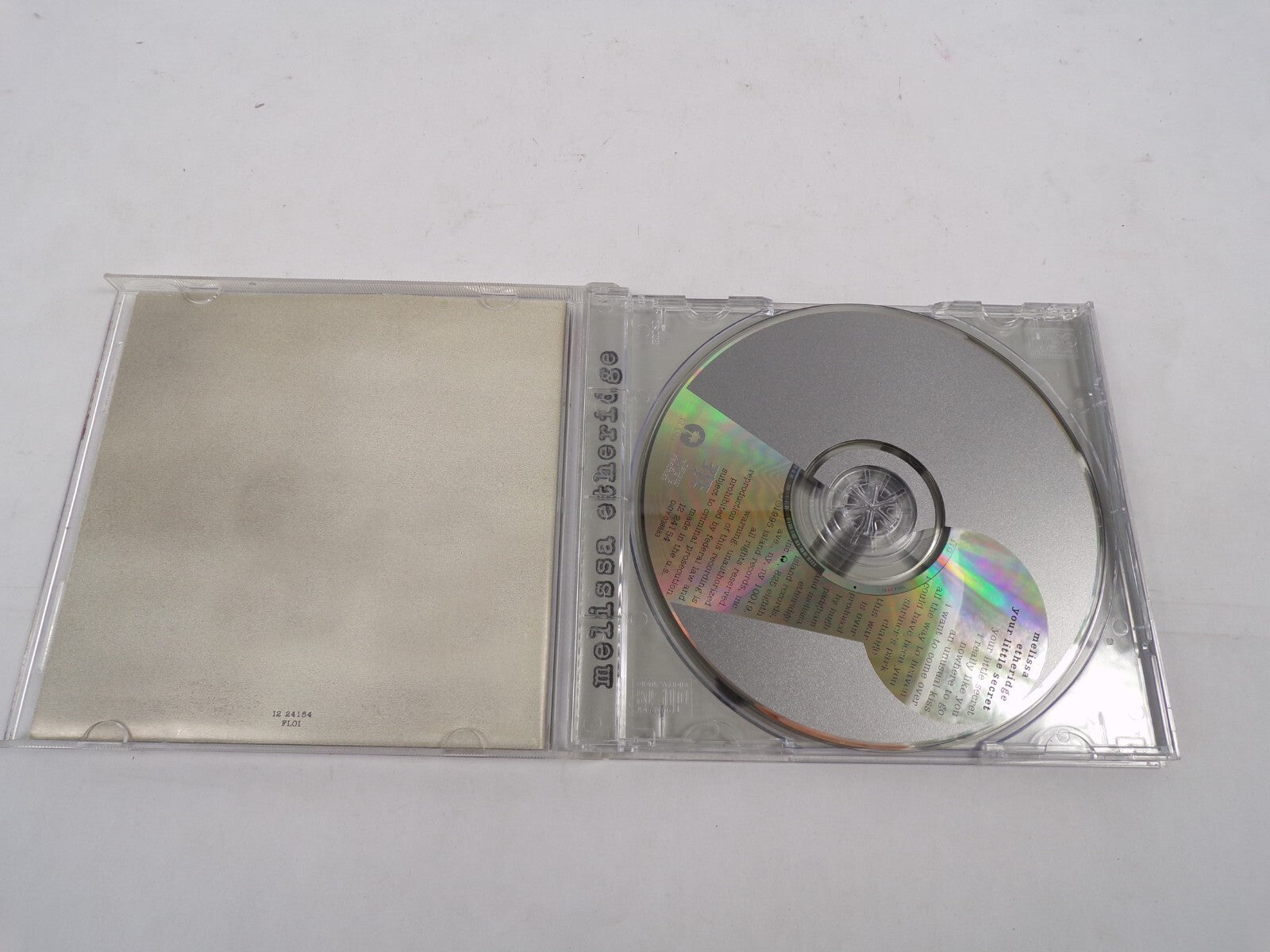 Melissa Etheridge Your Little Secret I Really Like You Nowhere To Go An CD#30