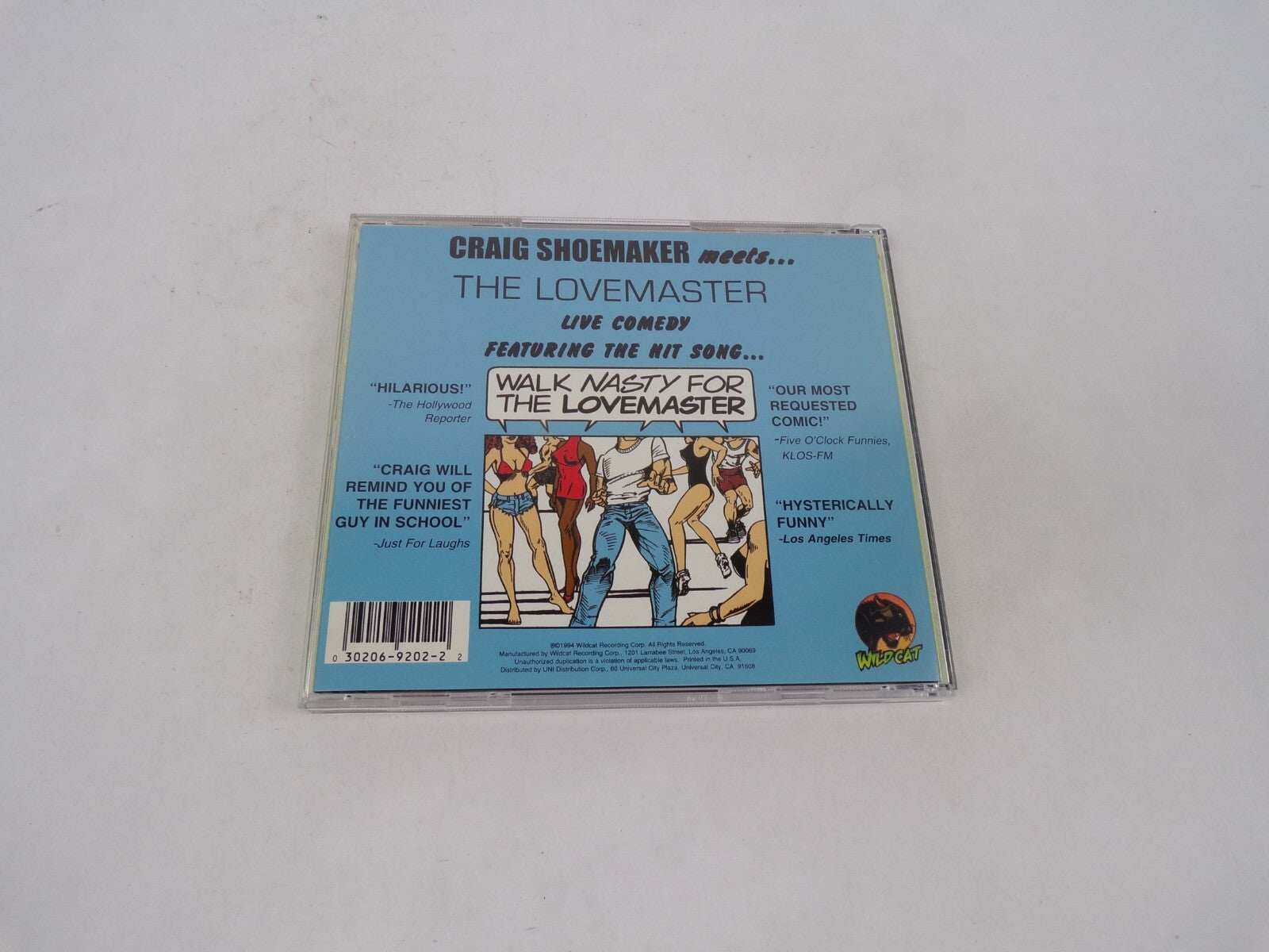Craig Shoemaker Meets The Lovemaster "Hilarious!" "Craig Will Remind You" CD#71