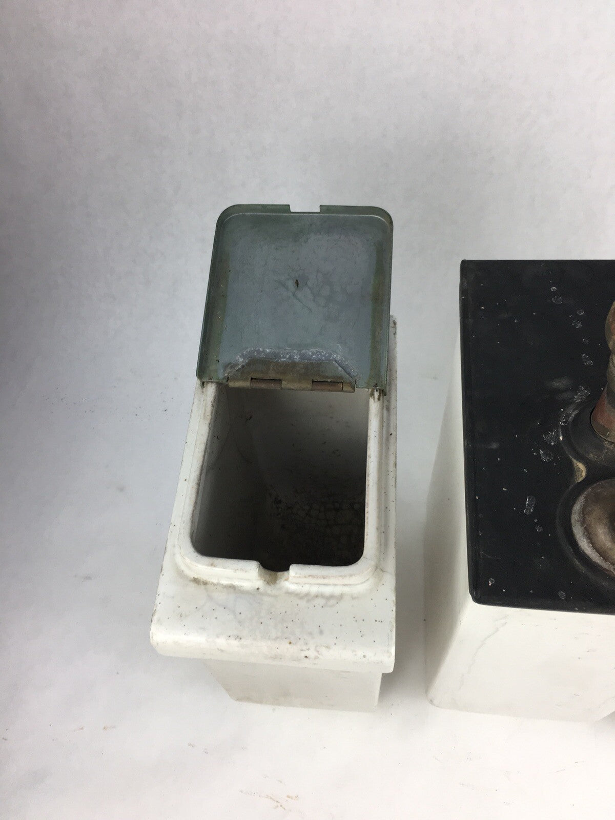 Vintage Porcelain Ice Cream Soda Fountain Topping Dispenser Lot