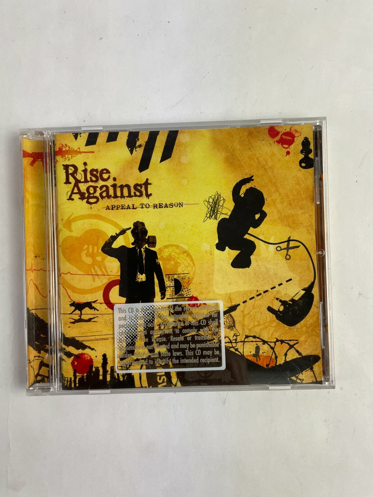 Rise Against Appeal To Reason Collapse Long Forgotten Sons Re Education Disc Q11