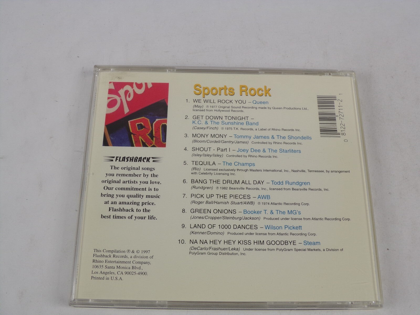 Sports Rock Queen AWB Steam The Champs K.C. & The Sunshine Band Tommy CD#53