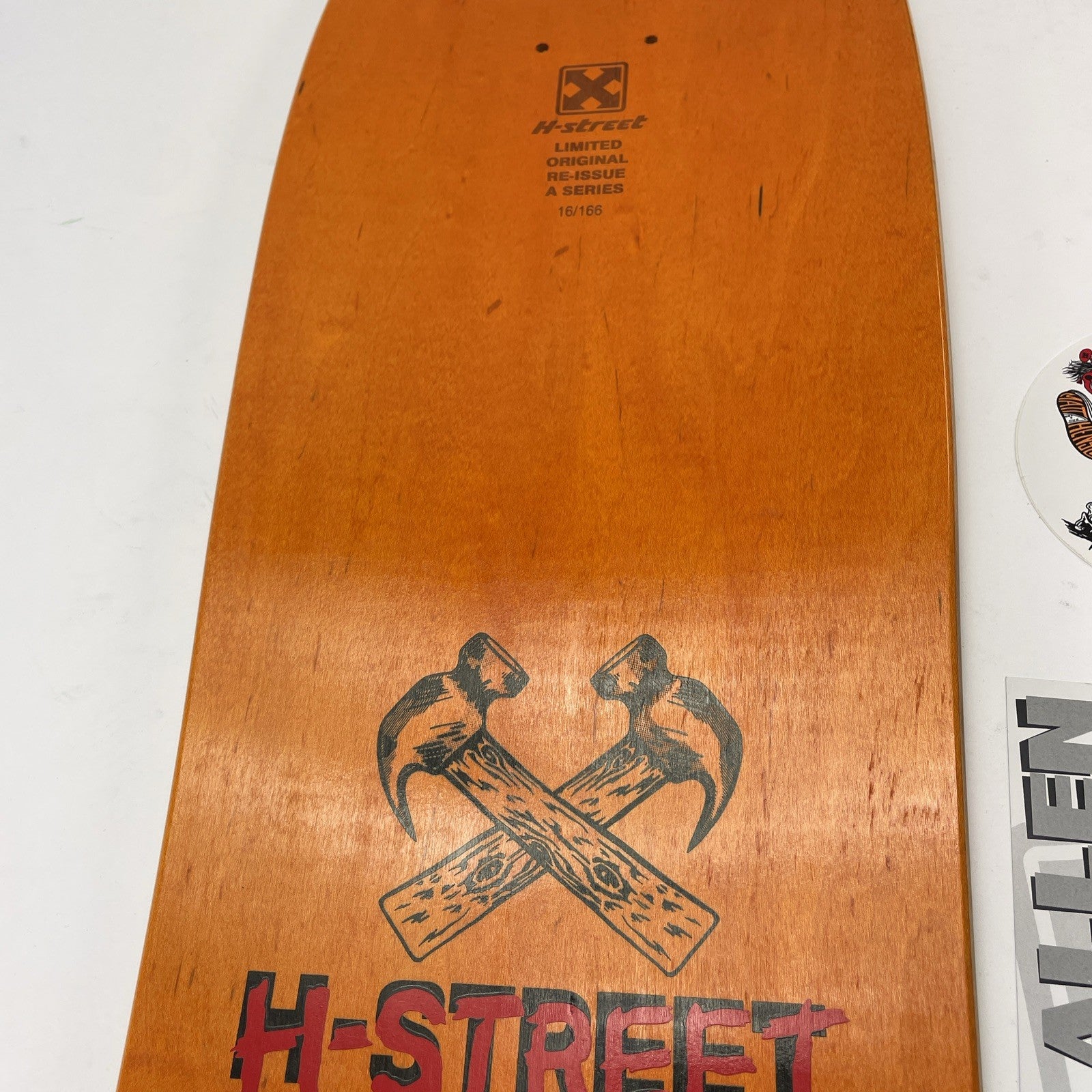 RON ALLEN "INSANE" RE-Issue Deck H-Street Skateboards Watson Laminates 16 / 166