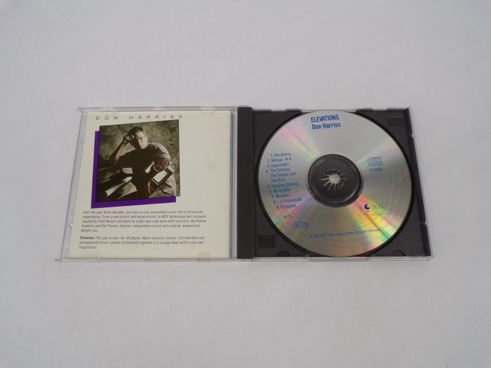 Elevations Don Harriss Elevations Motion Impromptu The Tortise, The Temple CD#63
