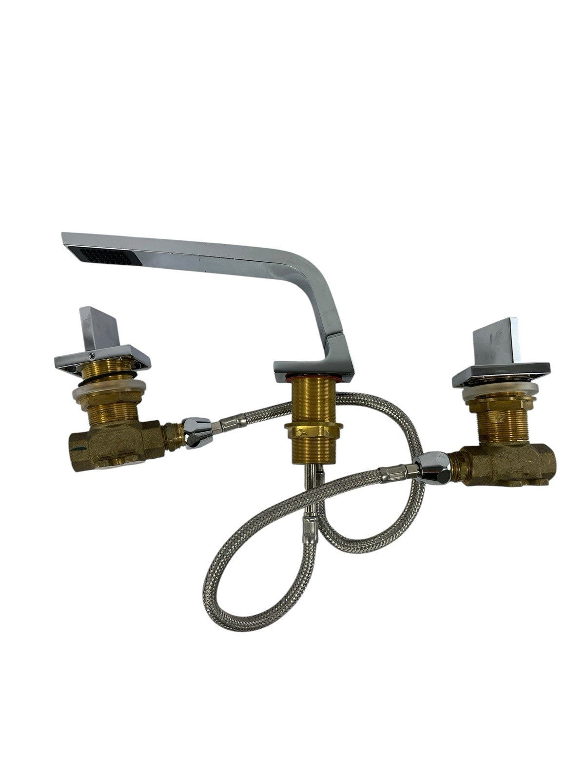 Dornbracht CL.1 deck mounted sink spout with chrome handles