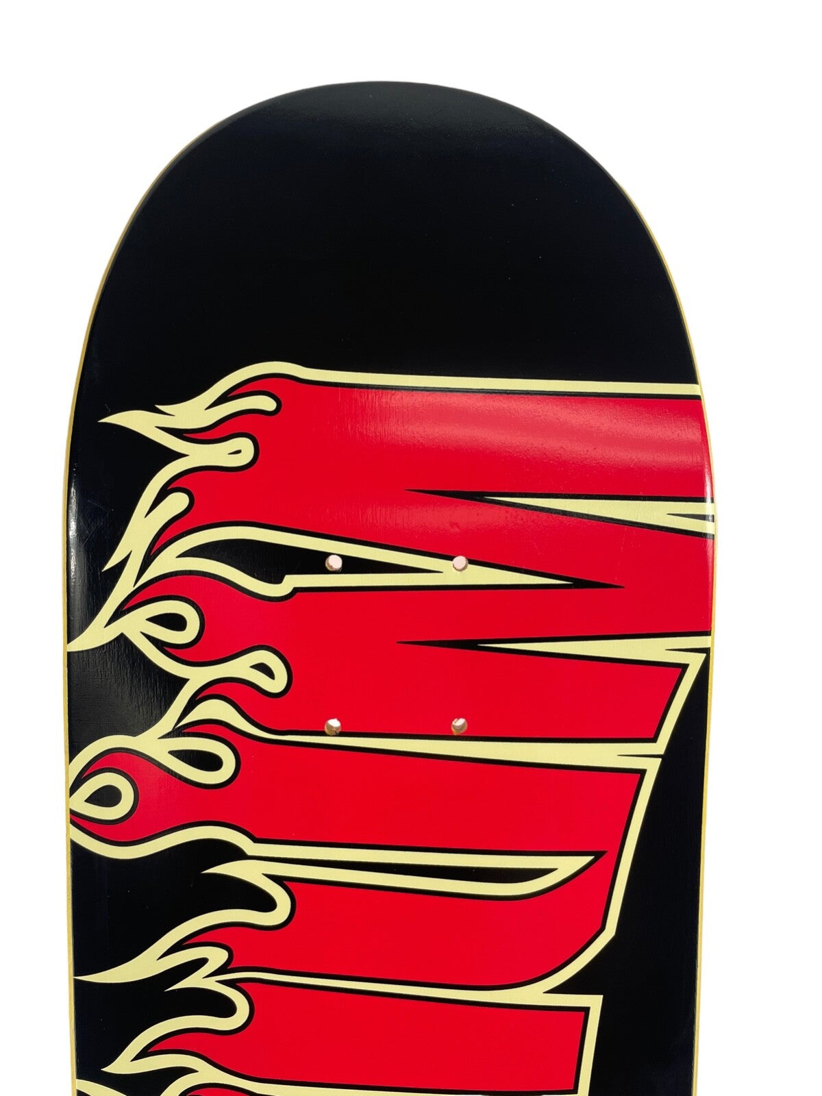 Premium skateboards - 8.25" - Burn Thrasher Font Red Black
