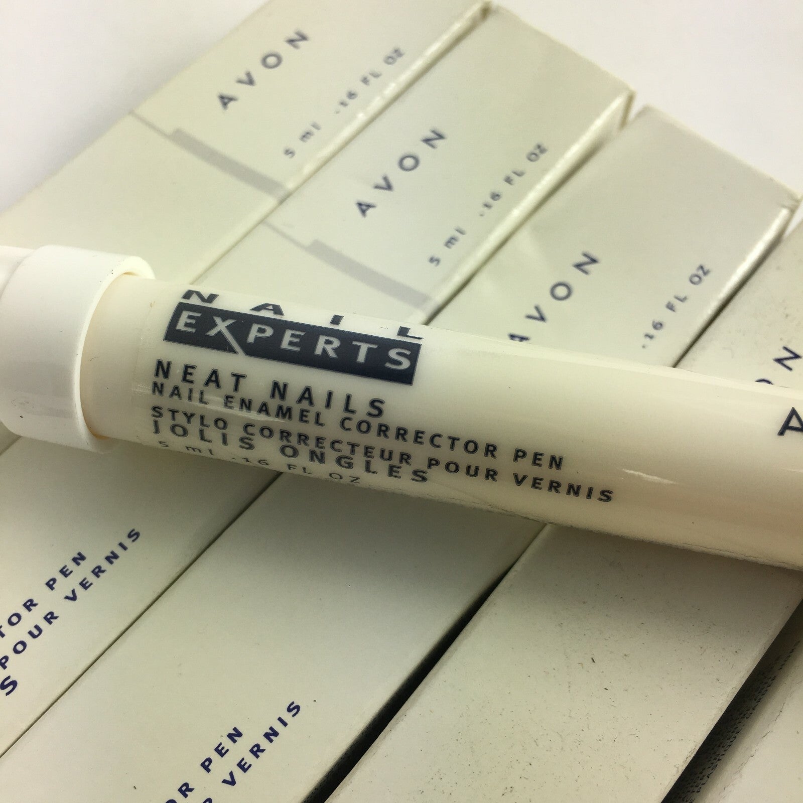 5x Avon Nail Experts Neat Nails Nail Enamel Corrector Pen B2