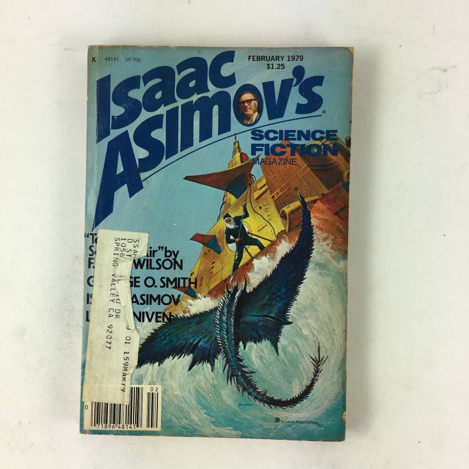 February 1979 Isaac Asimov's Science Fiction Magazine Iarry Niven George O.Smith
