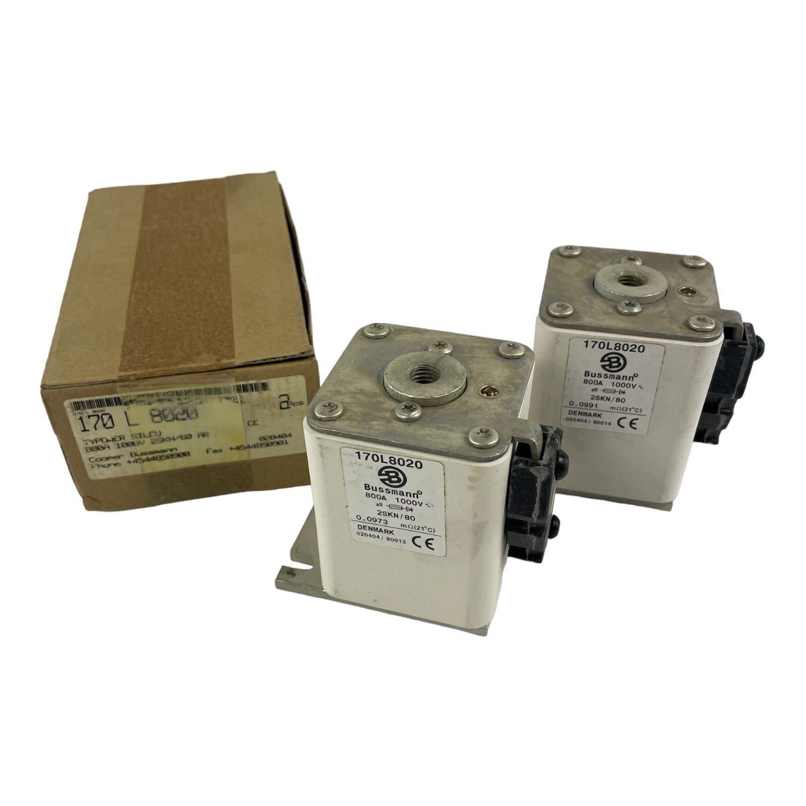 BUSSMANN EATON - 170L8020 FUSE 800A 1000V 2SKN/80 AR HIGH SPEED Typower Zilox