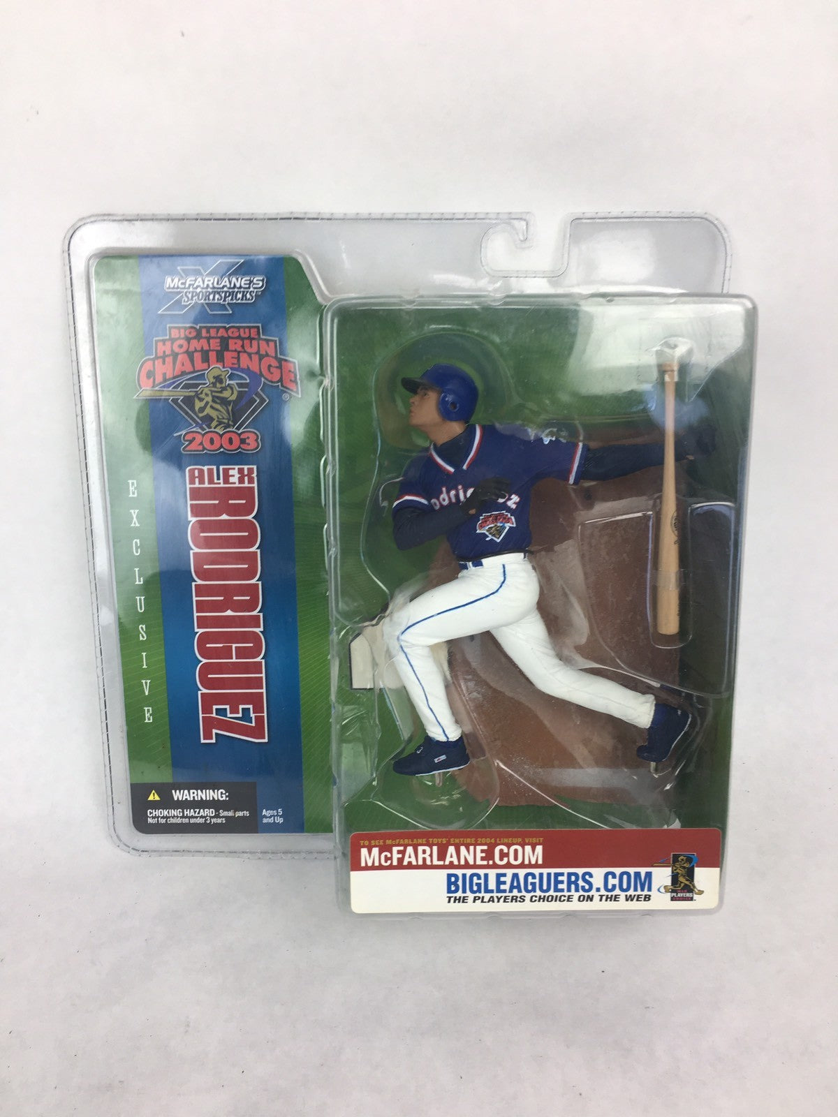 McFarlane 2003 Alex Rodriguez MLB Big League Home Run Challenge 