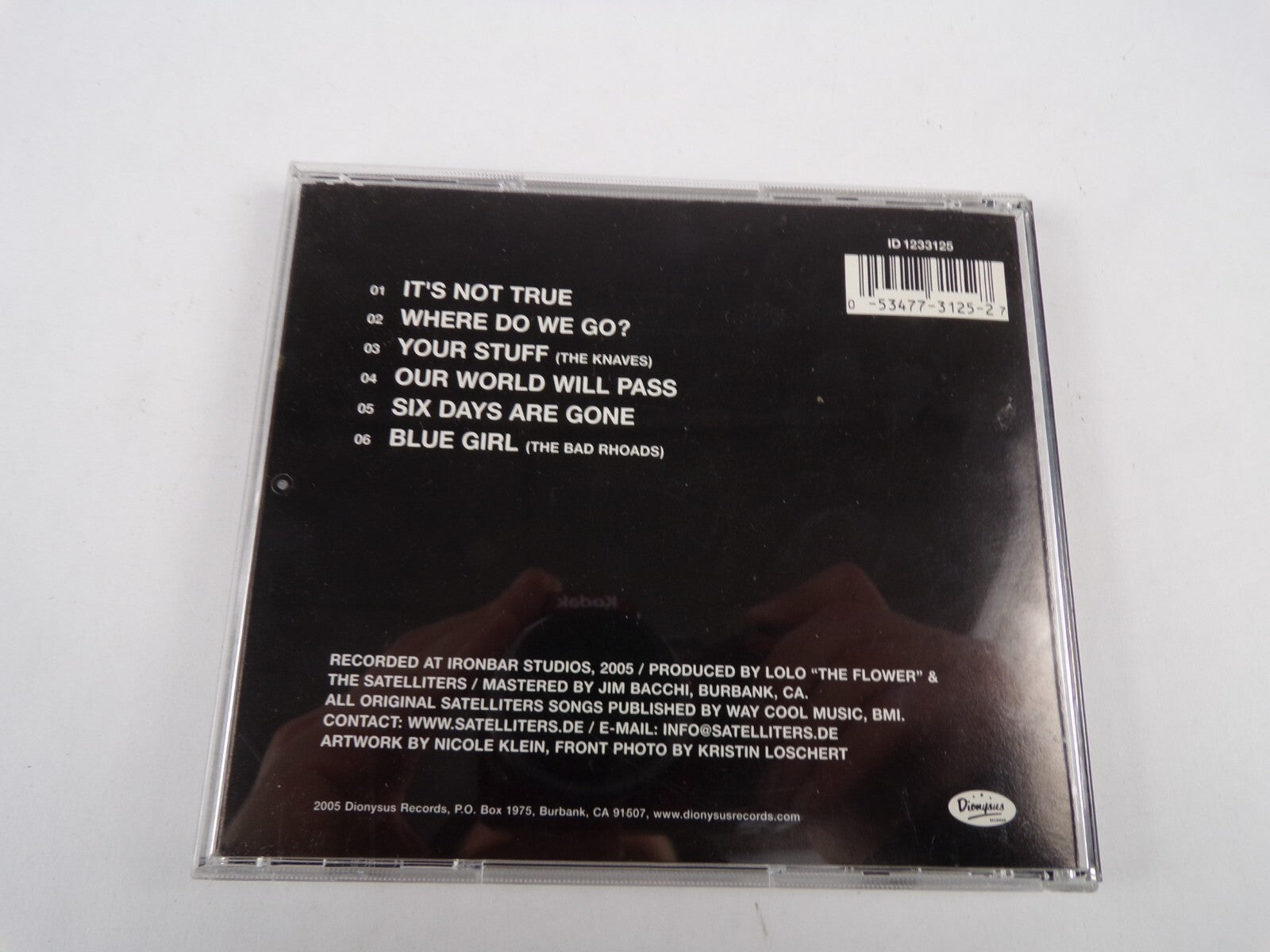 The Satelliters Its Not True Where Your Stuff Our World Will Pass CD#22