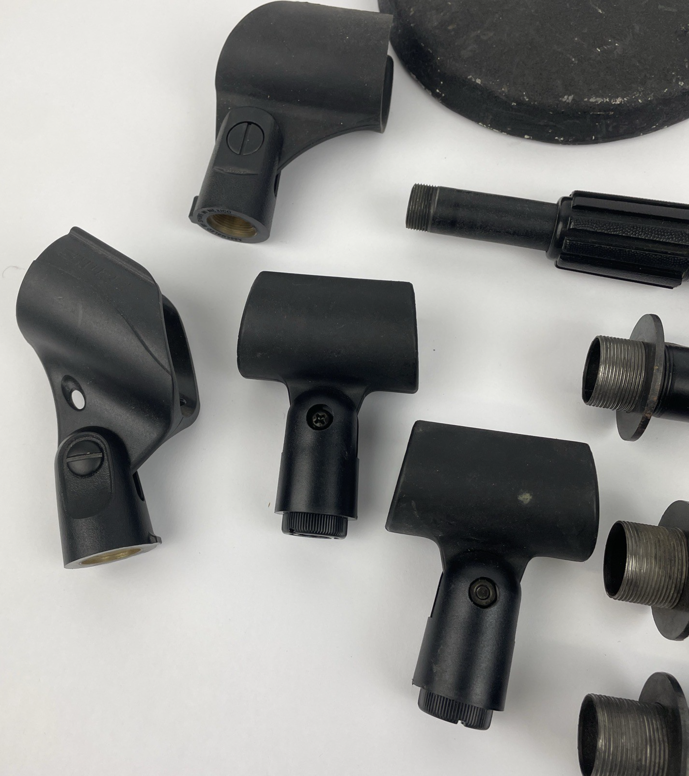 OEM PROLINE Podcast Mic Stand Lot Black With Desk Top Telescopic Stand w 4 Bases
