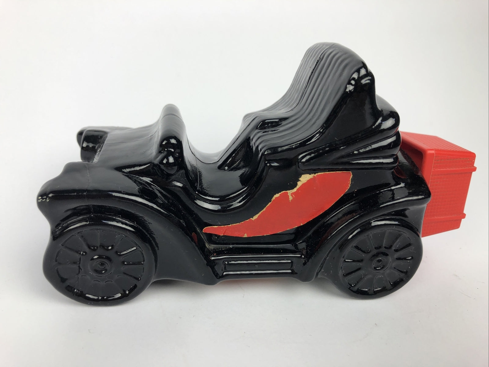 Rare ELECTRIC CHARGER AVON MODEL A CAR  AFTERSHAVE BOTTLE empty Black