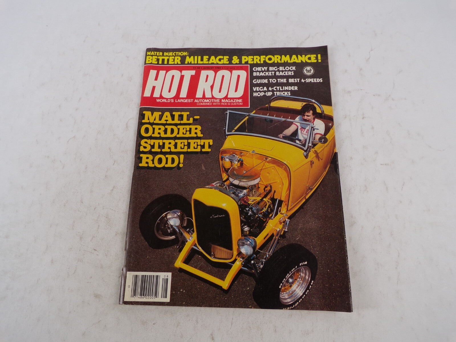 August 1980 Hot Rod Magazine Mail Order StreetRod Chevy Big Block Vega 4Cylinder