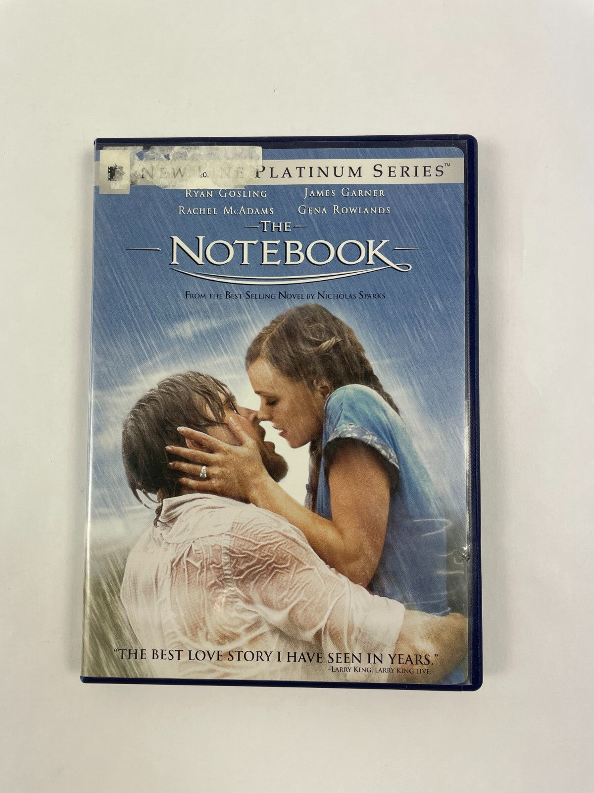 The Note Book Ryan Gosling James Garner Rachel McAdams Gena Rowlands DVD Movie