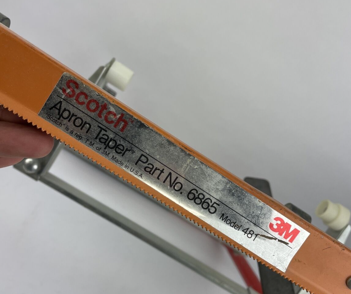 Scotch Apron Taper Part No. 6865, 18 in Model 481 - Made in the U.S.A.