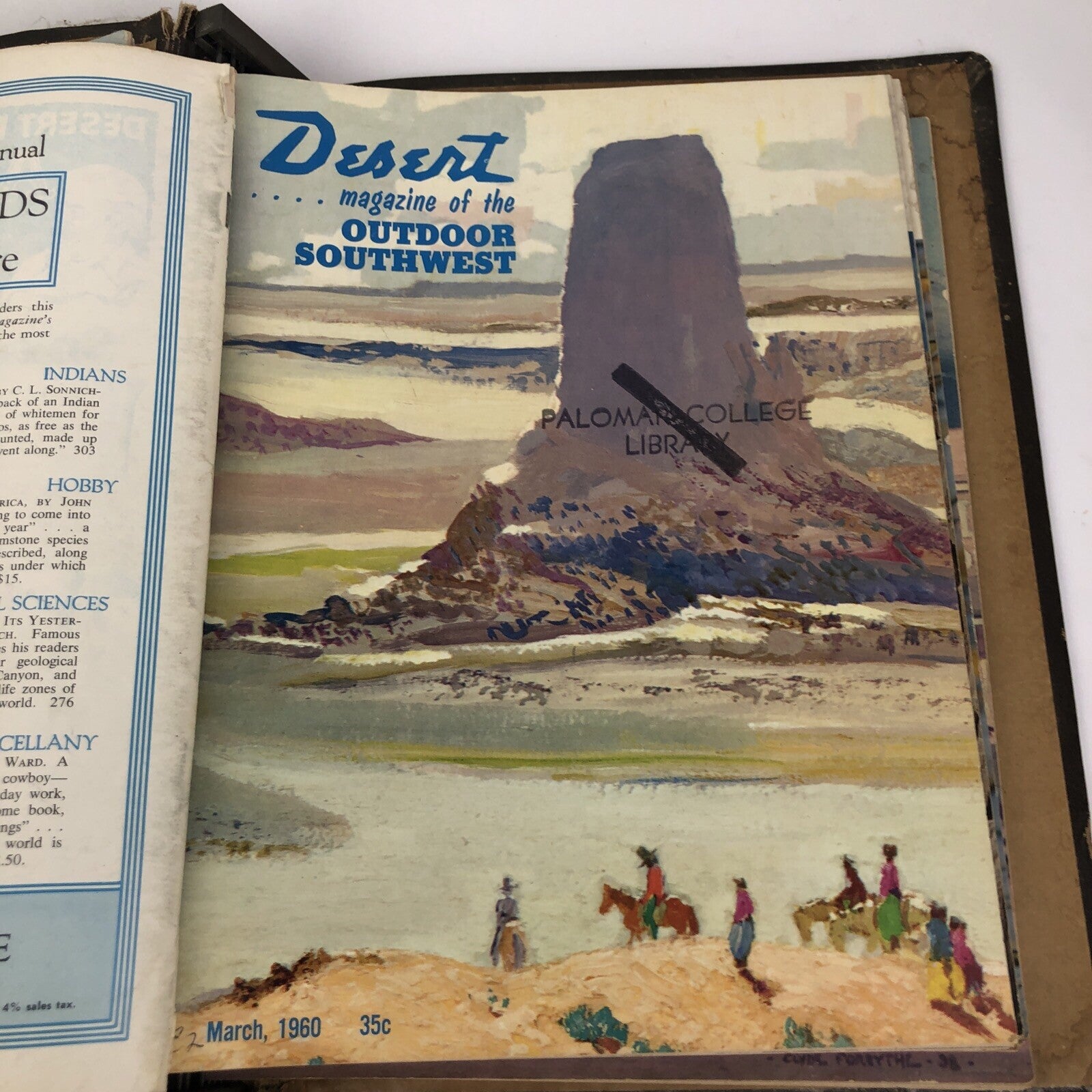 8 x Vintage DESERT MAGAZINE of the Outdoor Southwest 1960 January - August LOOK