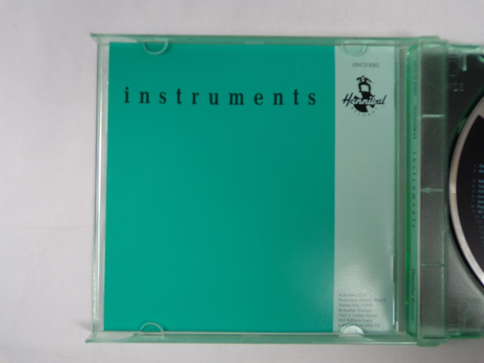 Hannibal Instruments Danny Thompson CD #19