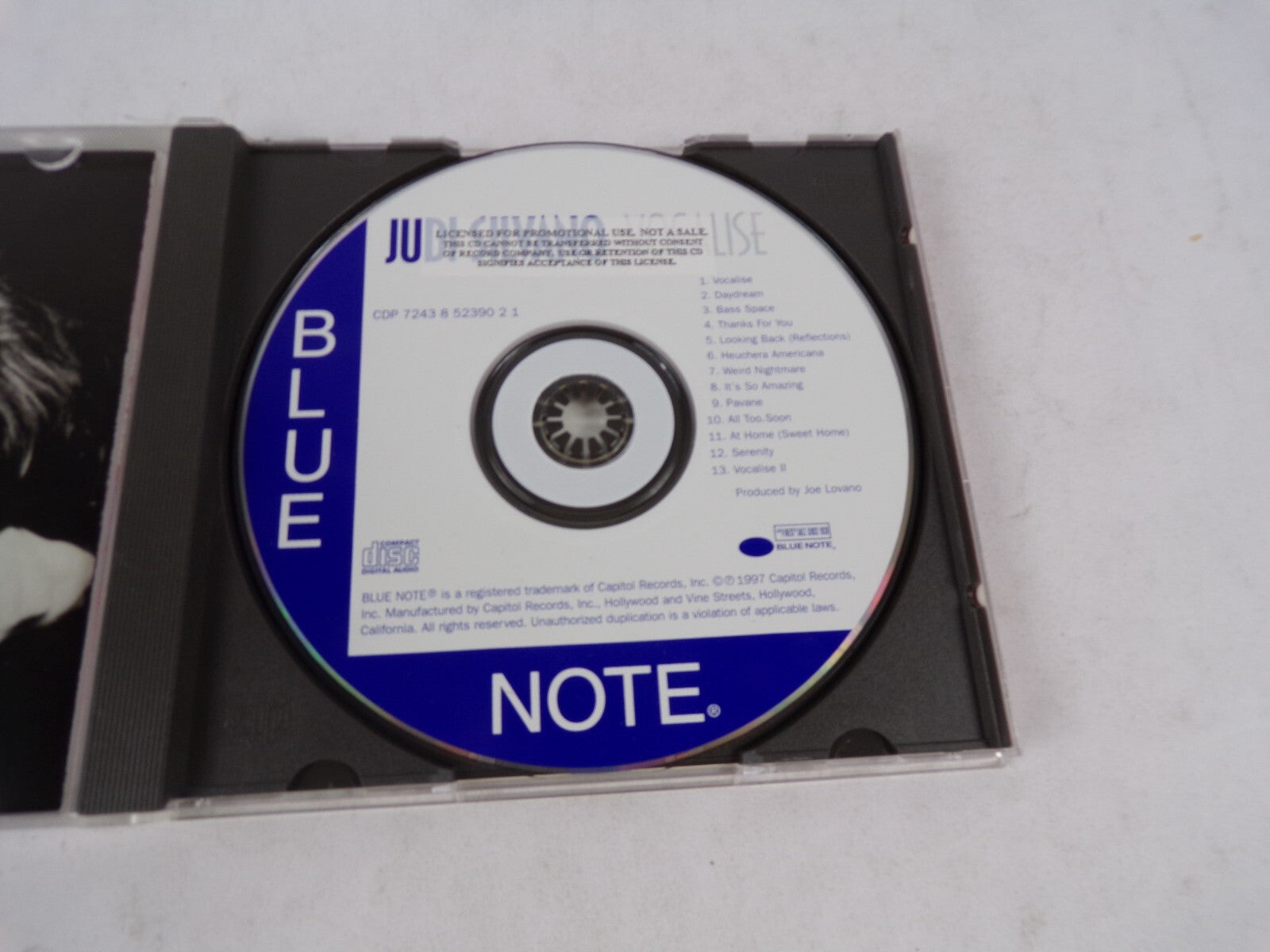 Judi Silvano Vocalise Daydream Bass Space Thanks For You Looking Back CD#55