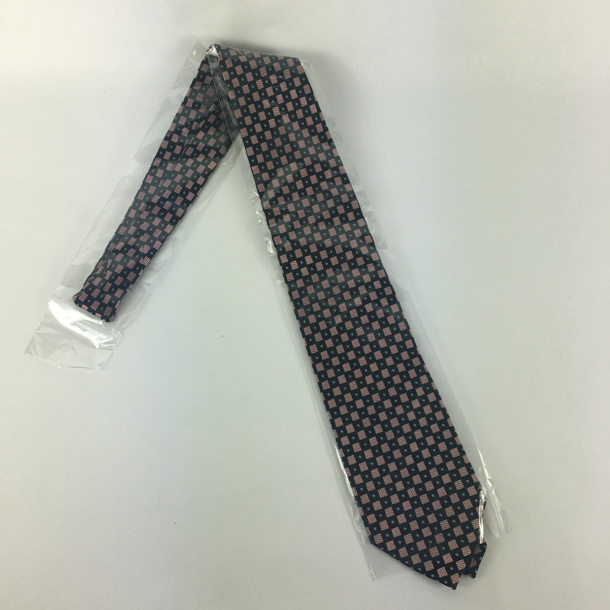 Genuine George 100% Silk Handmade Stylish Formal/Casual Tie Multi Coloured