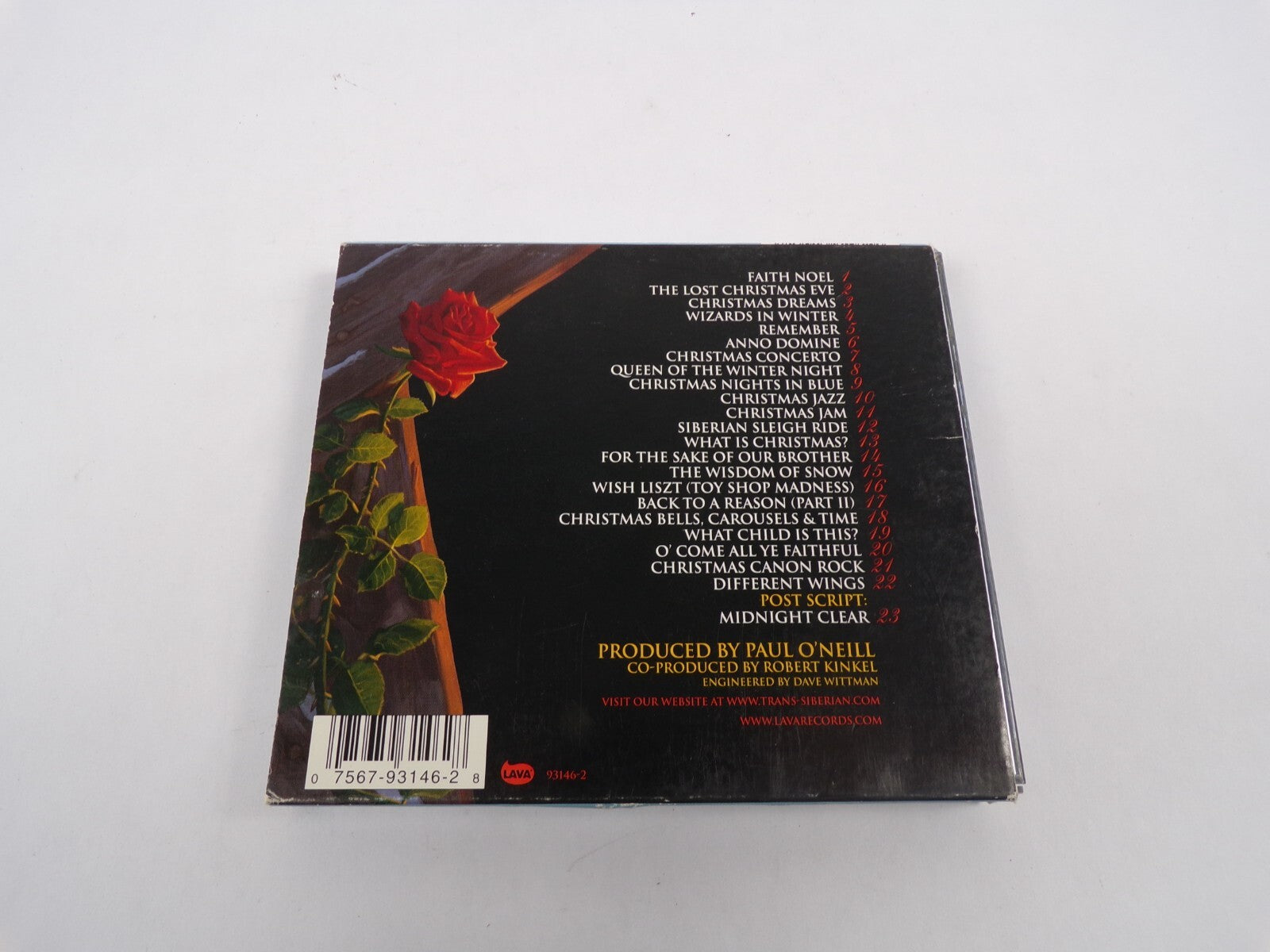 Trans Siberian Orchestra The Lost Christmas Eve Faith Noel Christmas DreamsCD#28