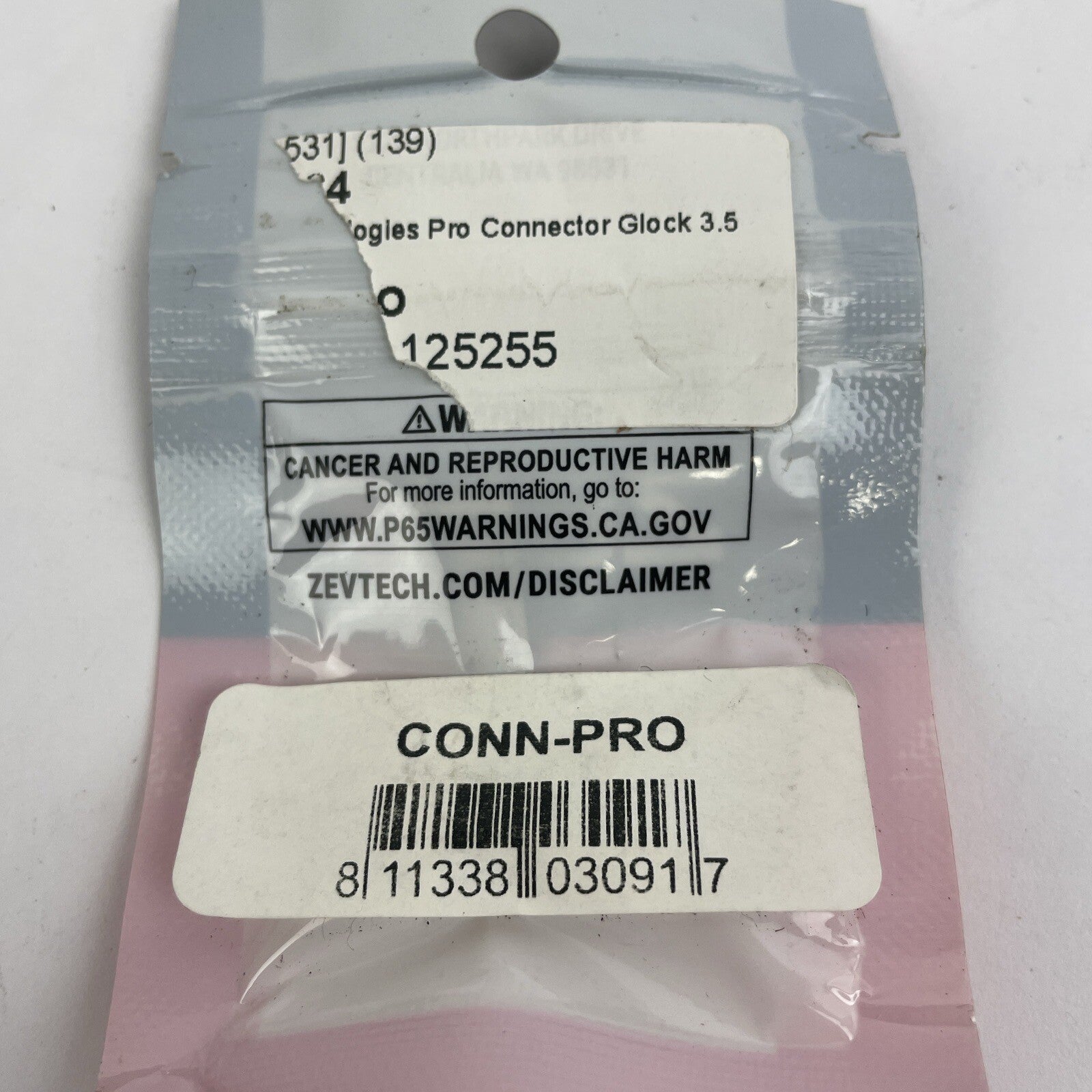 ZEV Technologies Pro Connector 15% less Trigger Pull for GL0CK GEN 3.5 CONN-PRO