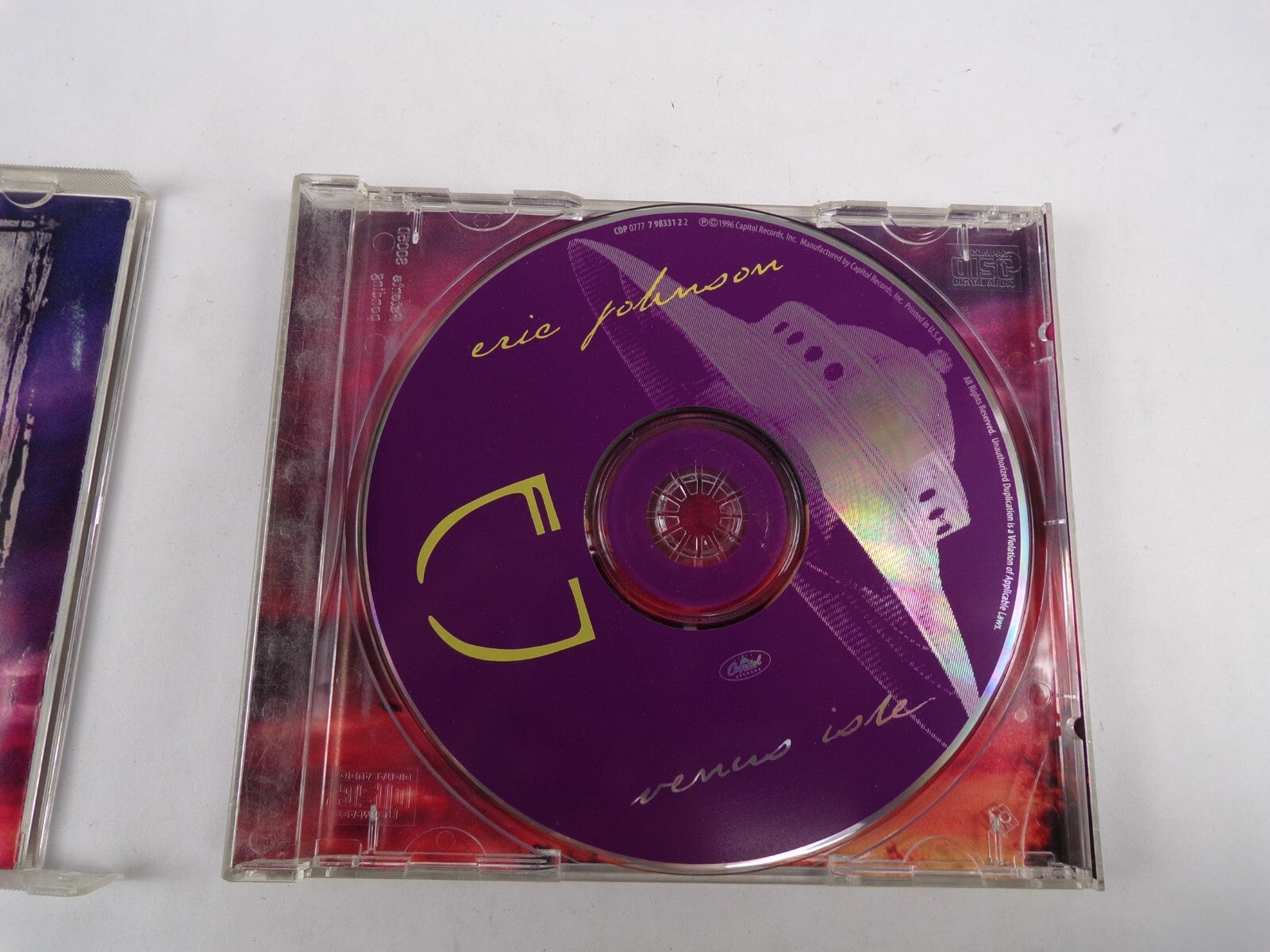 Eric Johnson Venus Isle All About You Camels Night Out Manhattan CD#59