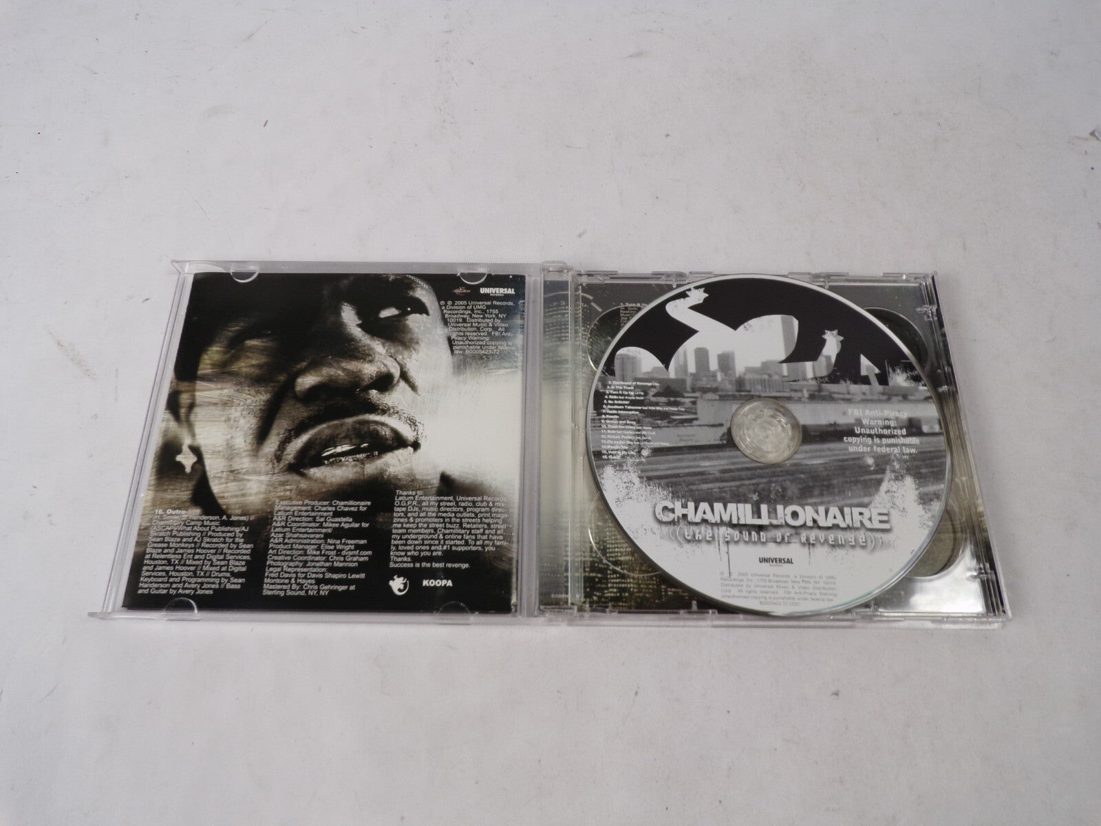 Chamillionaire The Sound Of Revenge In The Trunk Turn It Up Ridin No SnitchCD#62