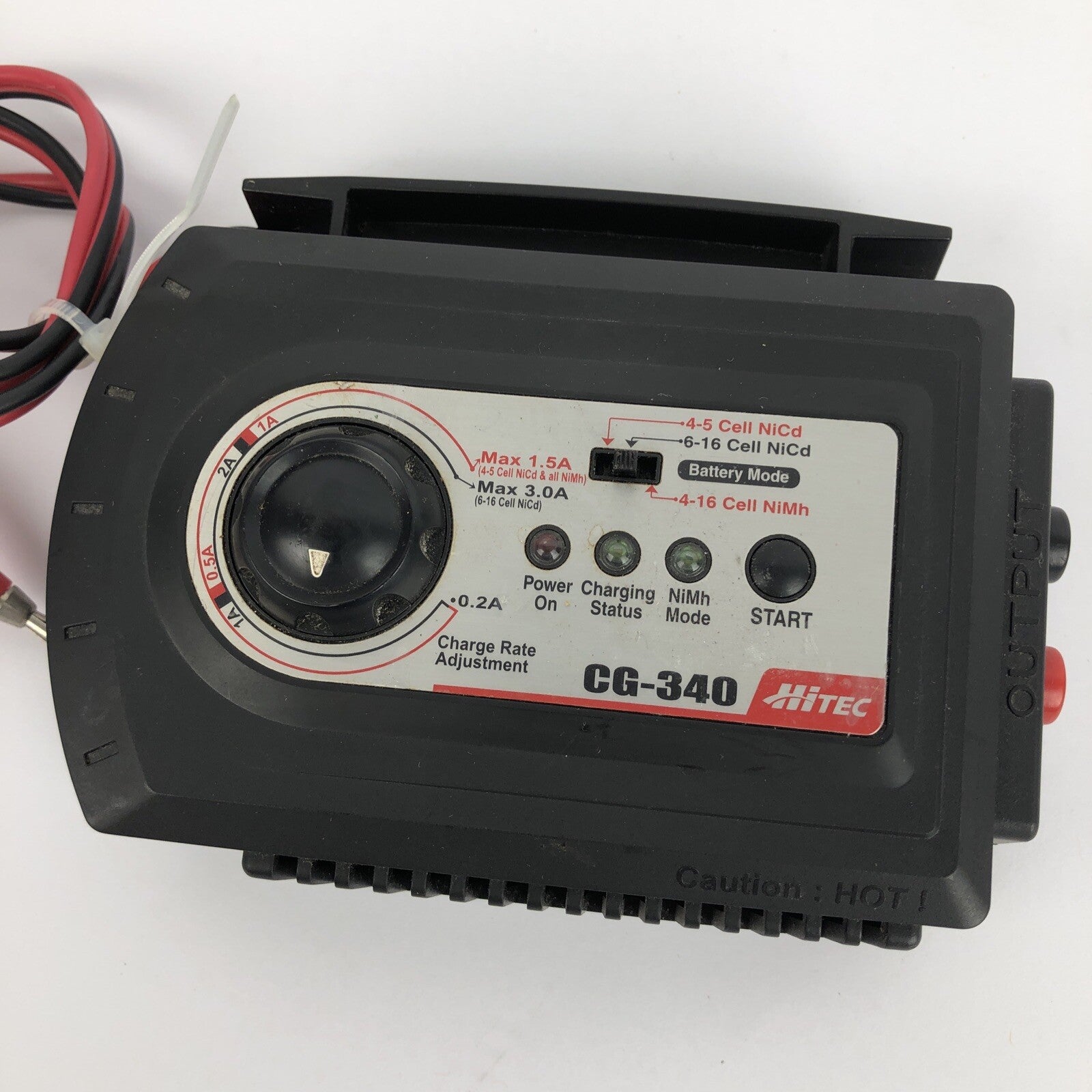 HITEC CG-340 CHARGER 4-16 CELL NICAD & NiMh PEAK CHARGER 