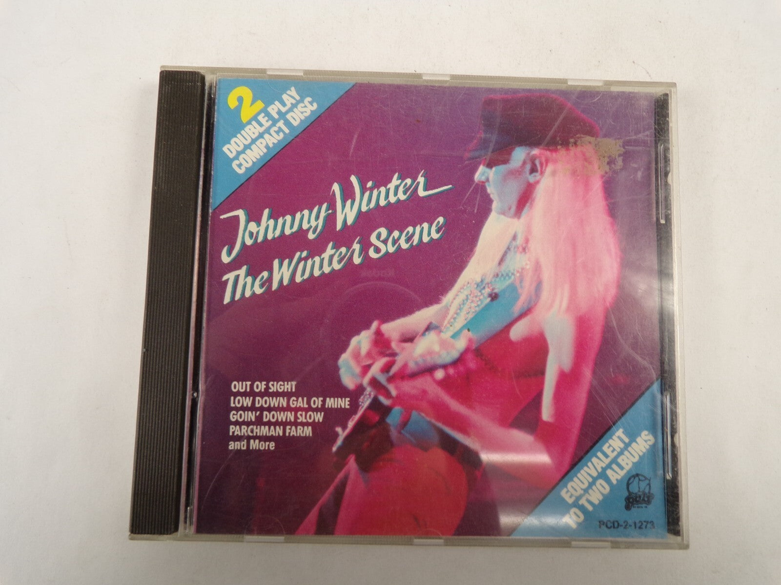 Johnny Winter The Winter Scene Out Of Sight Bad News 38-32-20 CD#53