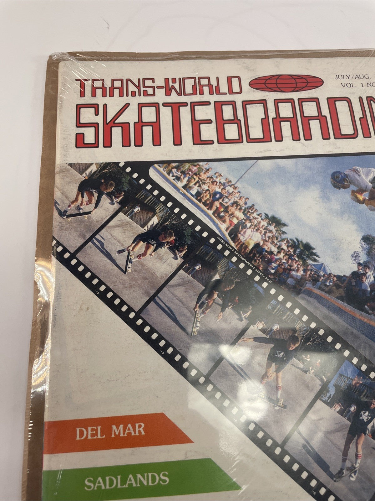 Trans-World Skateboarding Sports July/August 1983 Vol. 1 Issue 2 SADLANDS SF