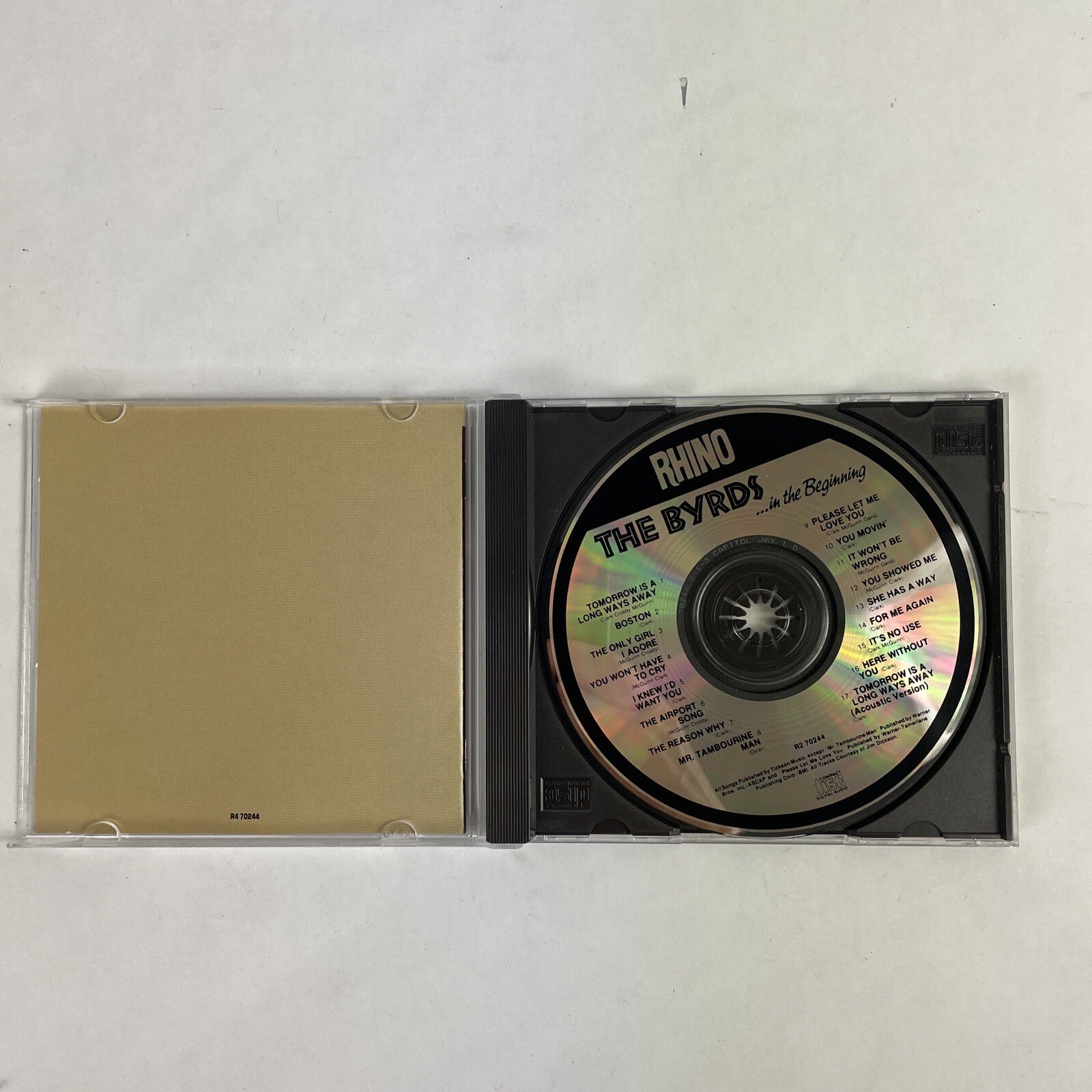 The Byrds - In the Beginning (CD, Rhino) #17