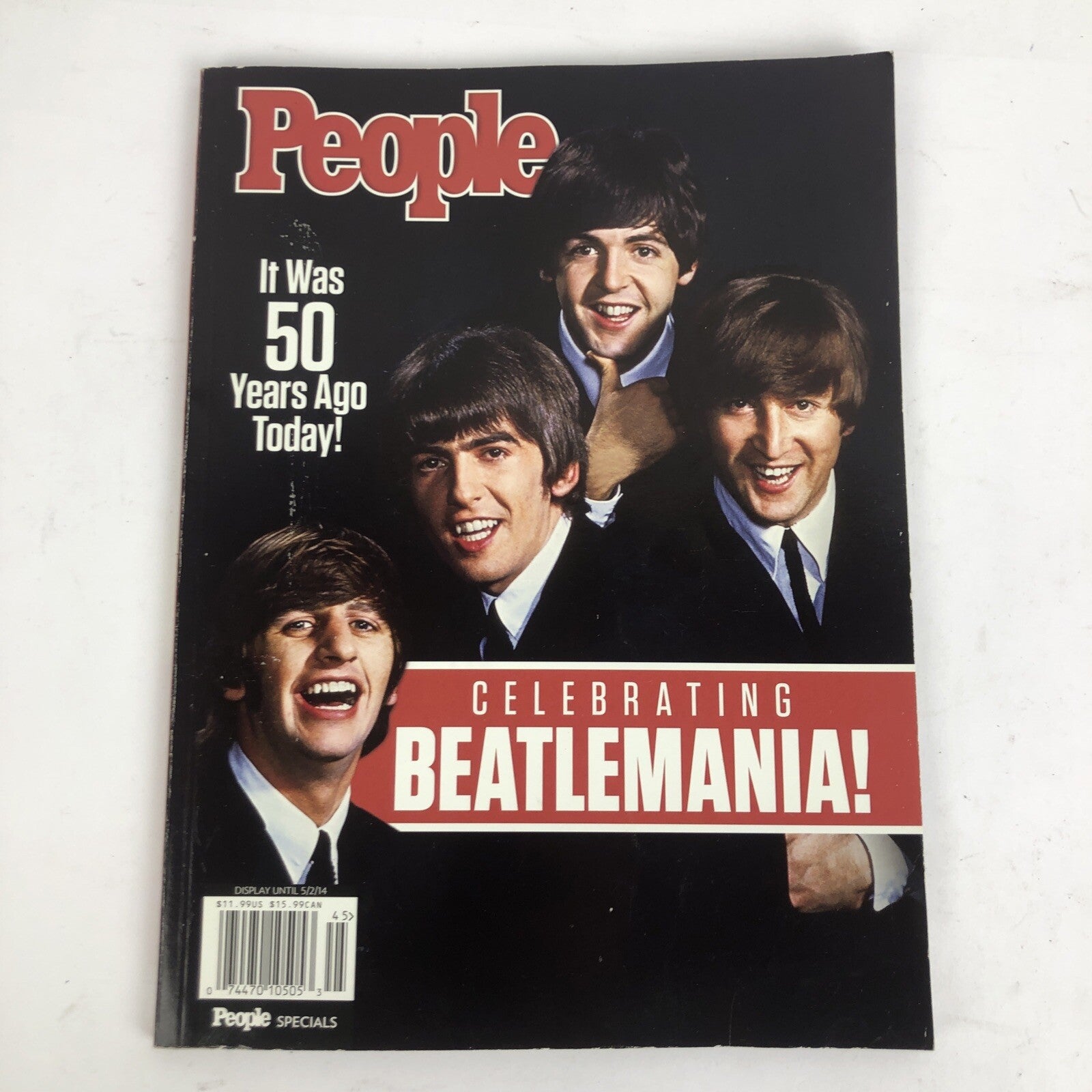 The Beatles PEOPLE magazine SPECIAL EDITION 2014 Celebrating Beatlemania! 50 yrs