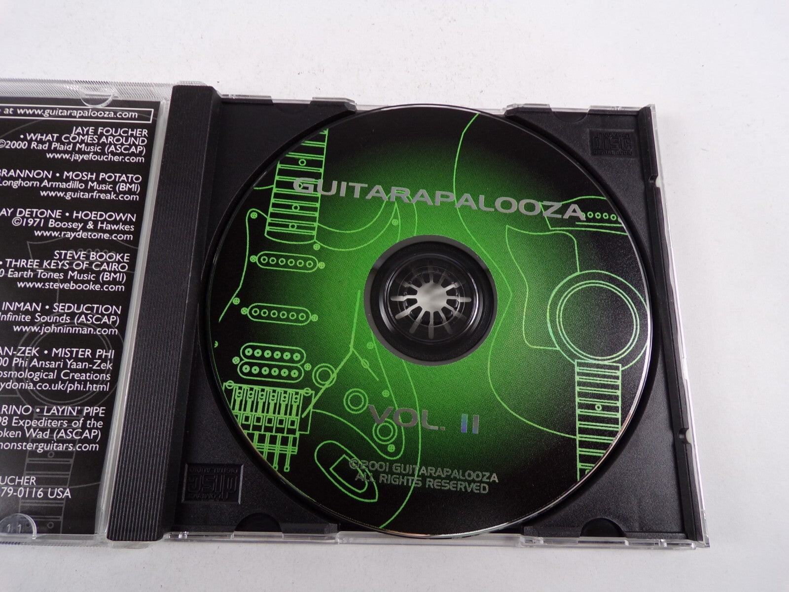 Guitarapalooza Volume 2 Travis Larson Band Nutboy Cyril Achard The DeeponesCD#25