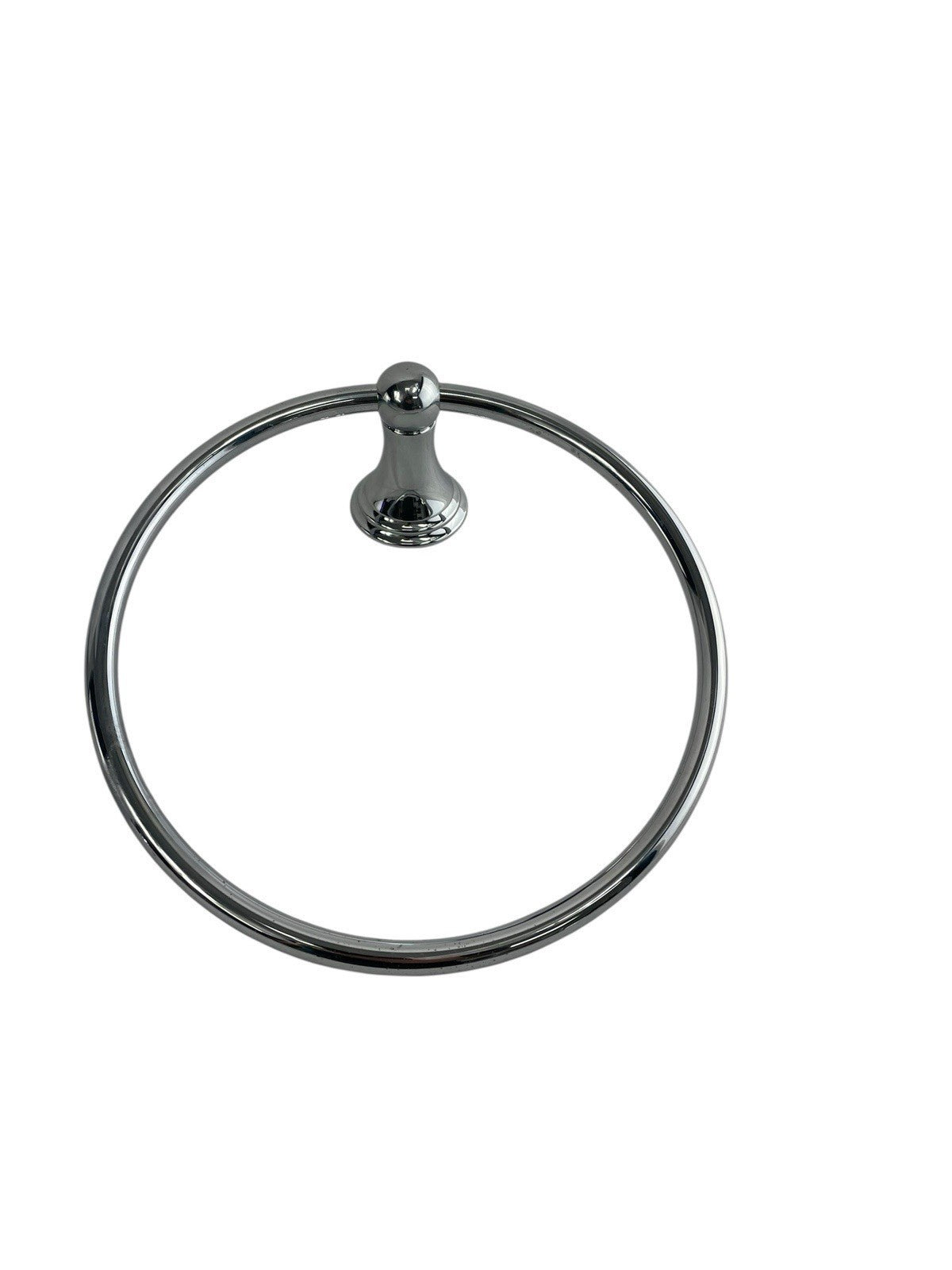 Grohe Geneva 8" Bathroom Towel Ring In Polished Chrome Finish