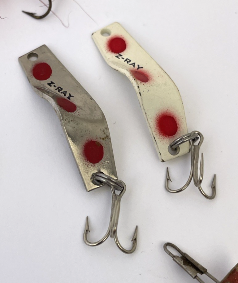 Trout Salmon Fishing Lure Huge Lot Kastmaster Luhr Jensen Phoebe Mac Dan Z-Ray +