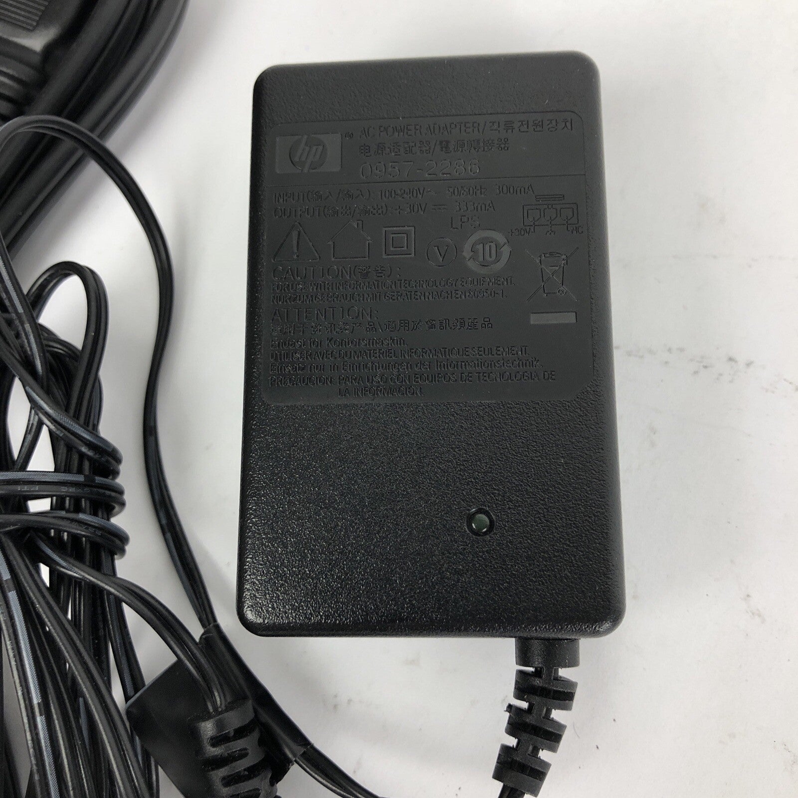 OEM 0957-2286 HP GENUINE POWER ADAPTER SUPPLY TESTED GUARANTEED  A18