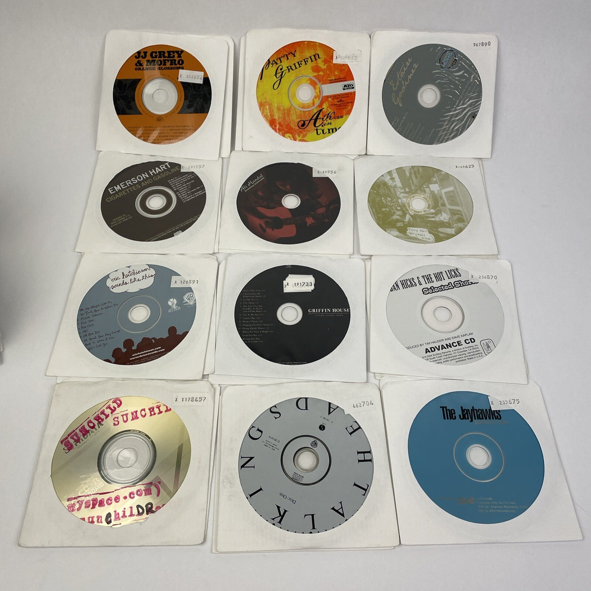 Huge Audiophile Digital Audio CD Lot - Assorted Bands Discs Only in Sleeves VGC