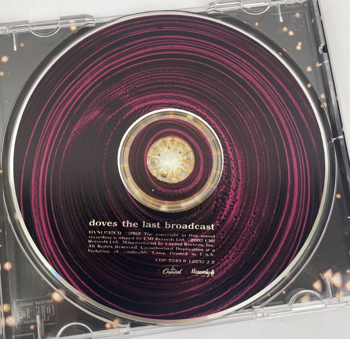 Doves The Last Broadcast Digital Audio CD (2002 EMI Records) - DEF