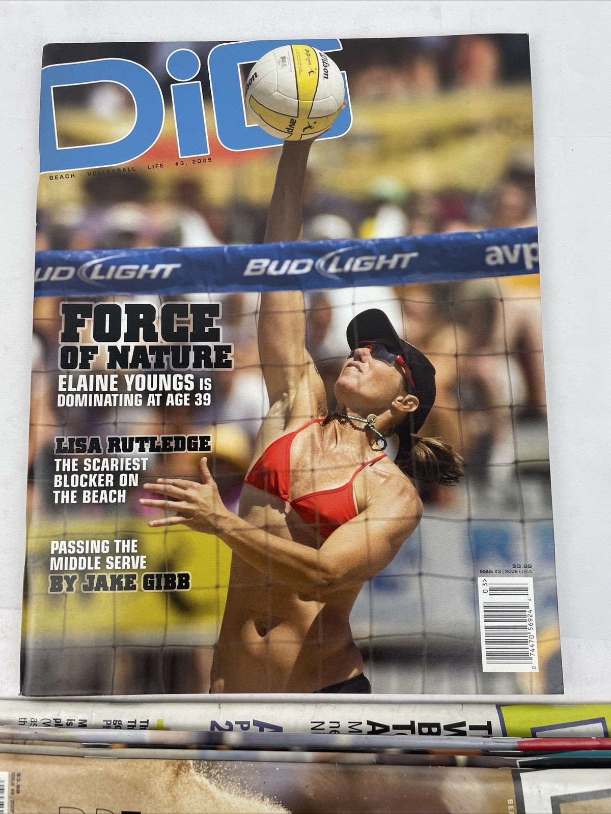 Lot Of 7 x 2009 2010 2011 " DiG " Beach Volleyball Life Magazine