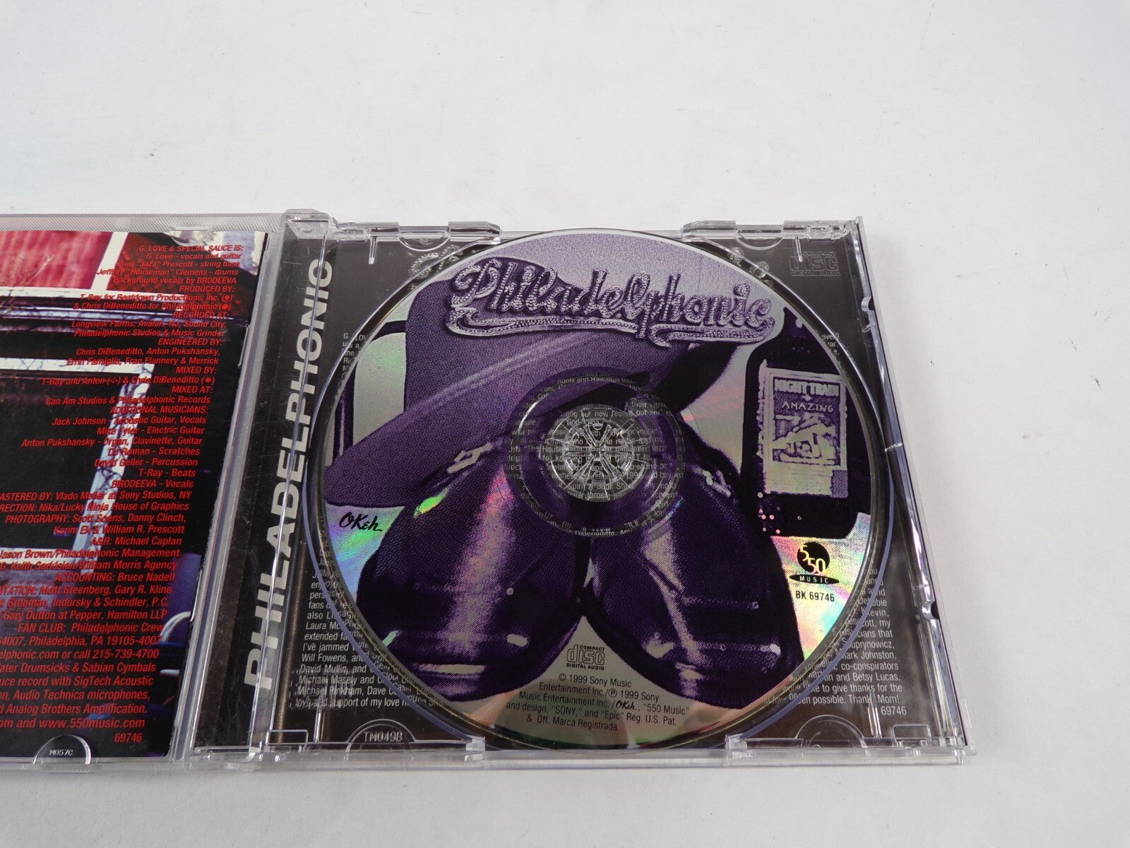 G. Love & Special Sauce Philadelphonic Rodeo Clowks No Turning Back CD #40