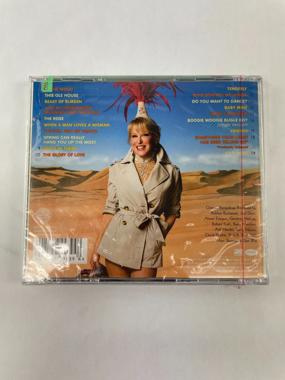 Jack Pot! The Best Bette Wind Beneath My Wings From A Distance The Rose CD#73