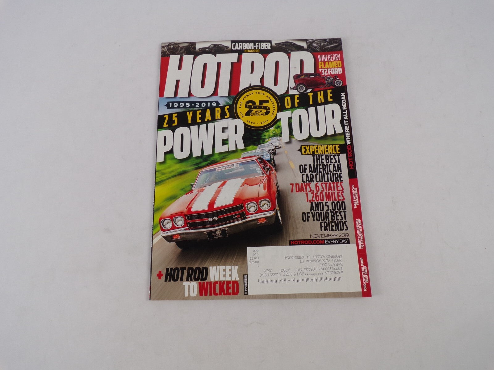 November 2019 Hot Rod Magazine  Power Tour The Best Of American Car Culture 7Day