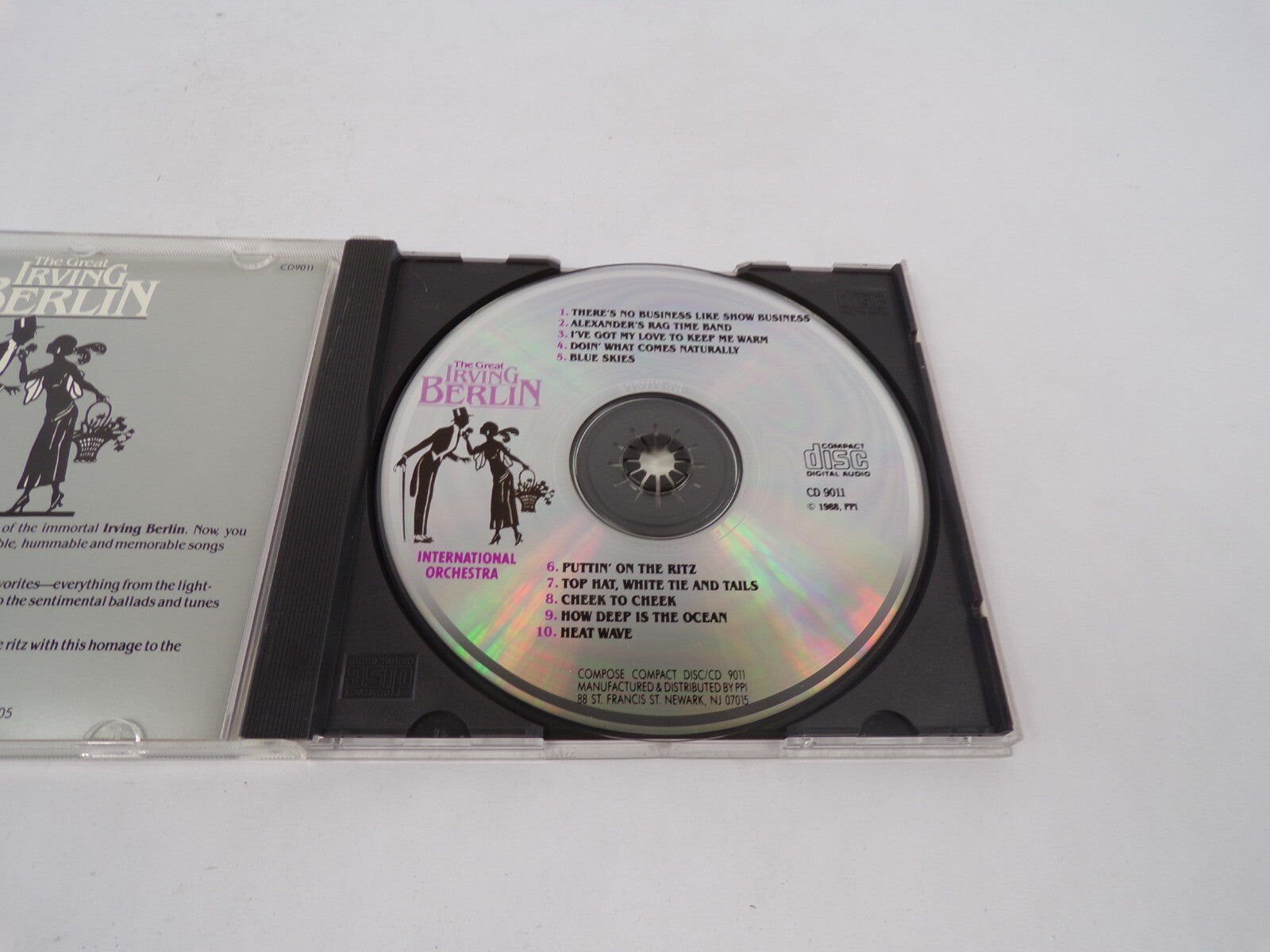 The Great Irving Berlin Blue Skies Alexander's Ragtime Band Heat Wave I've CD#70