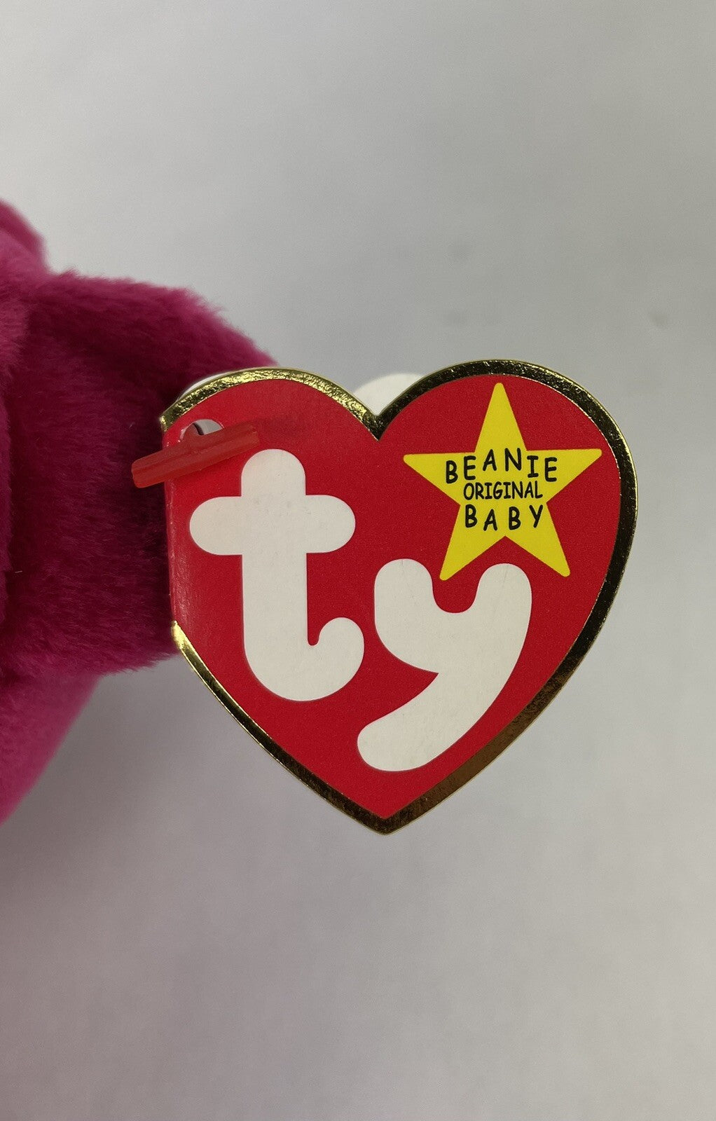 Valentina RARE TY Beanie Baby TAG ERRORS 1998/99 w hologram New & Mint