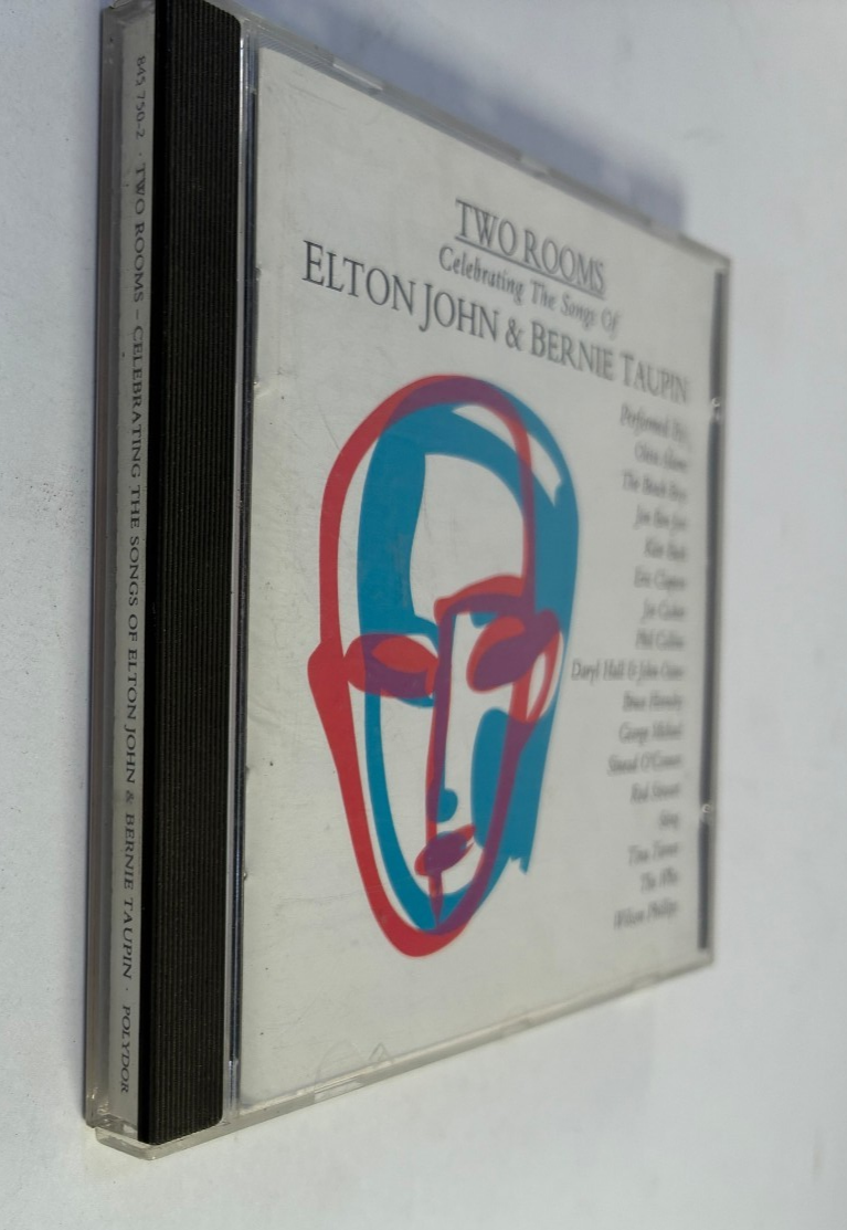 Two Rooms Songs Elton John Bernie Taupin Various Artists Polydor CD 1991