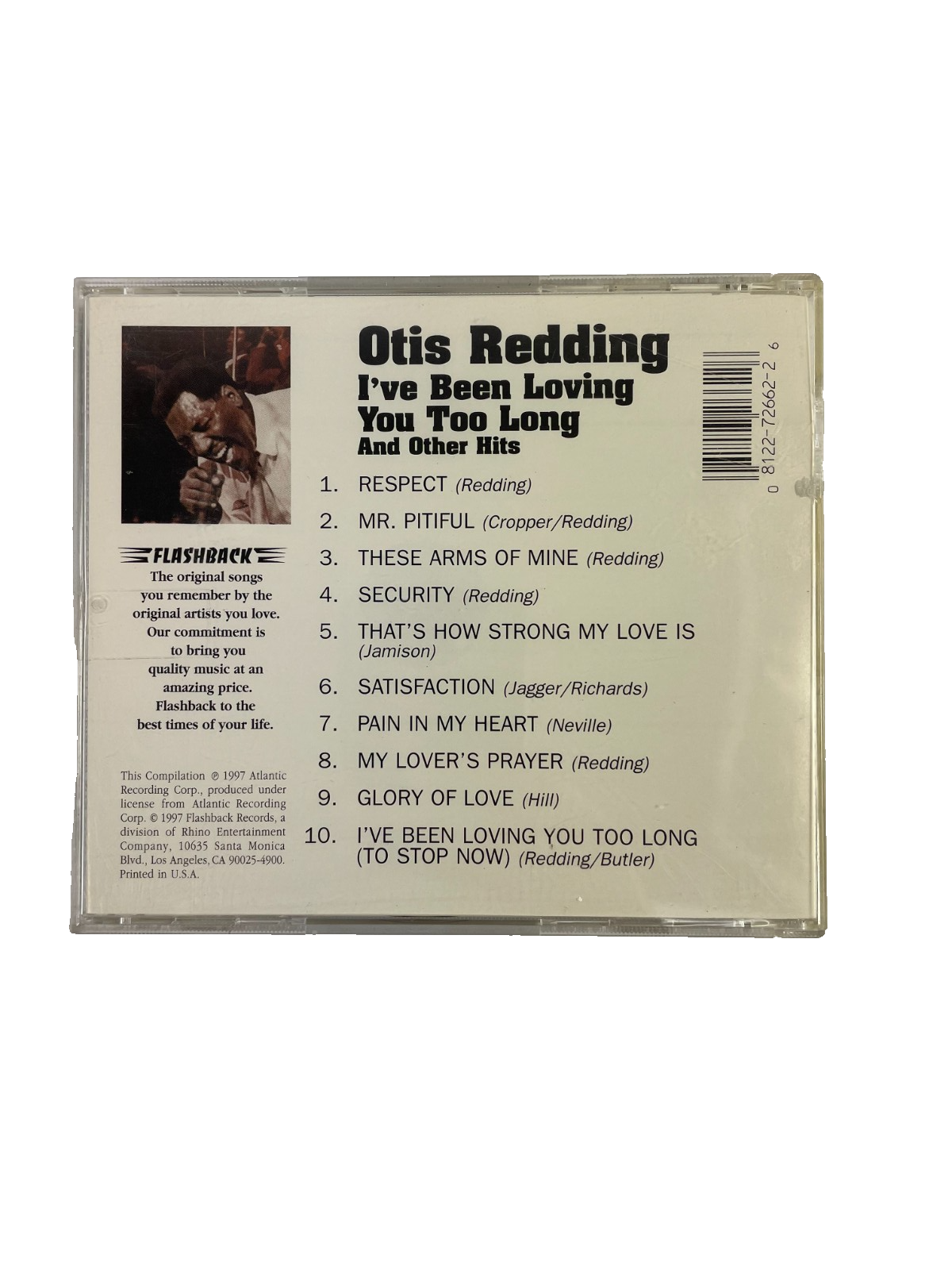 Otis Redding I Have Been Loving You Too Long And Other Hits Mr.Pitiful CD#33